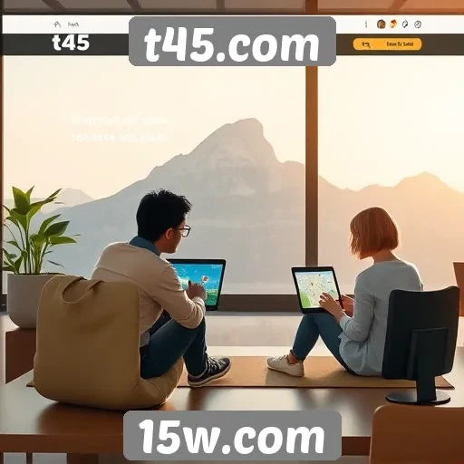 Acessibilidade em t45.com melhora experiência do usuário